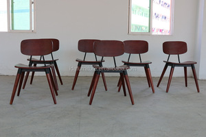 Solide Bois de frêne Américain à manger Chaise de restaurant par Sean dix <span class=keywords><strong>copine</strong></span> - Product Image 4