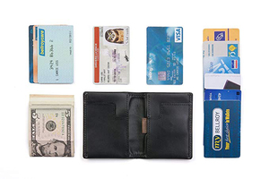 Slim Leather Wallet RFID chặn <span class=keywords><strong>2</strong></span> thẻ khe cắm - Product Image 5