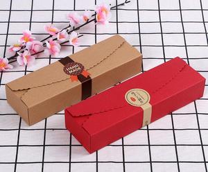 Custom for Wedding Favors Birthday Party Candy Cookies Christmas Party Gift Bake Packaging DIY Kraft <strong>Chocolate</strong> Gift Box - Product Image 2