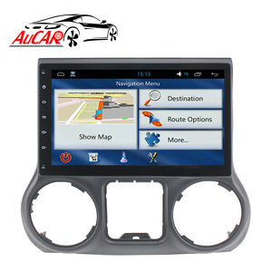 AuCAR 10,1 "Android 10 coche estéreo Auto electrónica navegación GPS reproductor de DVD del coche de Video del coche para <span class=keywords><strong>Jeep</strong></span> Wrangler JK JL 2011-2017 - Product Image 4