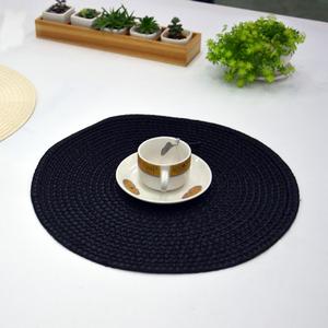 Customized Improved Non-slip Suction unique placemats,round pvc placemat