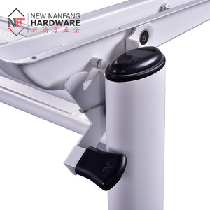 الحديثة تصميم كرنك اليد ارتفاع قابل للتعديل طاولة المؤتمر قاعدة - Product Image 6