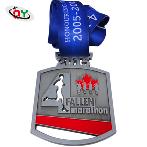 Medaglia Creatore di Promozione di Trasporto Del Campione Produttore di Metallo Sport Medal Award Supporto Medaglie Personalizzate Con Il Nastro - Product Image 5