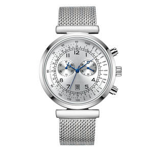 นาฬิกาข้อมือผู้ชายแบบอนาล็อก ระบบควอตซ์ กลไกญี่ปุ่น กันน้ำ 3 ATM เหมาะสำหรับธุรกิจ - Product Image 2