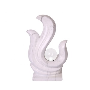 piedra esculturas de mármol amor estatua blanca con energía solar <span class=keywords><strong>san</strong></span> valentín Decoración Luz para la decoración del jardín - Product Image 4