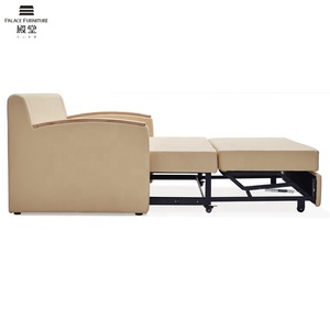 Sofá cama plegable de cuero para hotel, de lujo sofá cama, sofá cama tamaño king, muebles modernos para hospital - Product Image 1