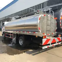 Stainless Steel Milk Transportation Truck, Milk Tanker