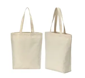 Großhandel Promotion ECO Cotton Tote Bag Blank mit personal isiertem Logo