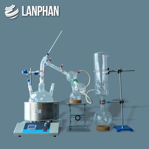 Laboratorio borrado película Camino corto de la destilación fraccionaria de aceite esencial precio - Product Image 3