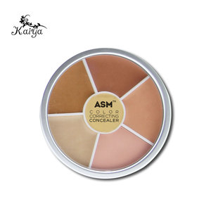 OEM ligero cara Base <span class=keywords><strong>de</strong></span> maquillaje contorno <span class=keywords><strong>de</strong></span> la piel 6 corrección <span class=keywords><strong>de</strong></span> Color oscuro círculo ocultar paleta <span class=keywords><strong>corrector</strong></span> crema - Product Image 3