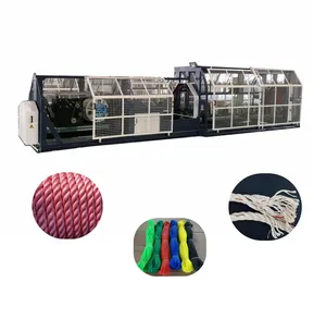 3 strand/ 4 strand nylon pp multifilament rope cord twist making machine