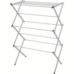 Wireking 3-niveles 7 M ajustable de acero de hierro negro/Blanco/color plata balcón tendedero bastidores - Product Image 1