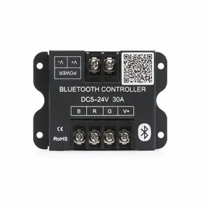 30A דימר יחיד צבע LED אורות בקר אלחוטי מרחוק Controller עבור LED רצועת מנורות בהירות דימר