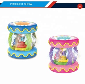 Mano jugar enseñanza temprana actividad carrusel bebé tambor de juguete para la venta - Product Image 2