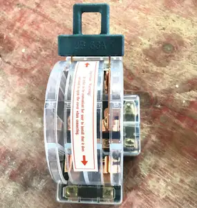 Interruptor elétrico interruptor de cobre, interruptor de faca de cobre transparente 2p 63a