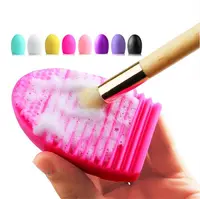Limpiador de pinceles de silicona para cosméticos, utensilios de limpieza y lavado