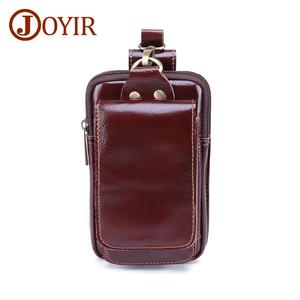 Degli uomini del Cuoio genuino Del Cuoio Del Telefono Sacchetto Della Cinghia del Sacchetto Cross body Bag - Product Image 1