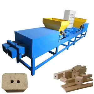 Wood Waste Materials Process! Wood Saw Dust Block Making Machine