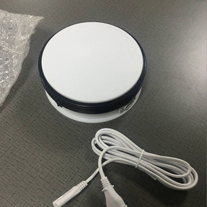 Colore bianco <span class=keywords><strong>fotografia</strong></span> rotante elettrico 360 gradi turntable banco di mostra base 15 centimetri 20 centimetri 60 centimetri - Product Image 1