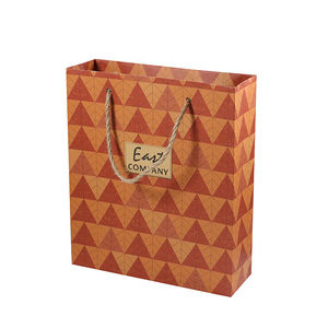 Nuevo diseño elegante de gran tamaño de cinta mango blanco bolsa de papel de embalaje para tienda de ropa - Product Image 6