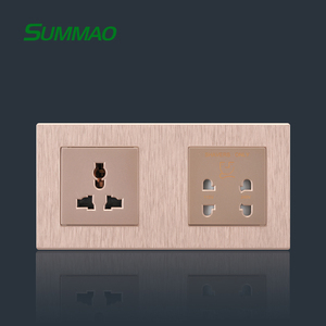 Al por mayor personalizado múltiple función Hotel siameses interruptor de la lámpara/luz/TV/baño/<span class=keywords><strong>hembra</strong></span> - Product Image 1