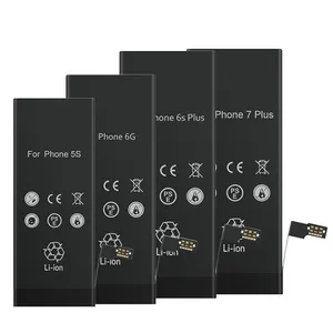 Gratis Monster Vervangende Mobiele Telefoon Batterij Voor Iphone 5 S Se 6 7 8 Plus Batterijen Voor Iphone X Xr xs Xsmax 11 Pro Max