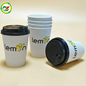 Vraiment HAUTE QUALITÉ votre Logo imprimé café chaud gobelets <span class=keywords><strong>en</strong></span> papier <span class=keywords><strong>de</strong></span> La Chine Entreprise Certifiée - Product Image 3