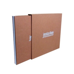 Chất Lượng Cao Luxury Tông Giấy Bao Bì Cuốn Sách Tay Áo Brochure In Ấn Hộp Quà Tặng - Product Image 5