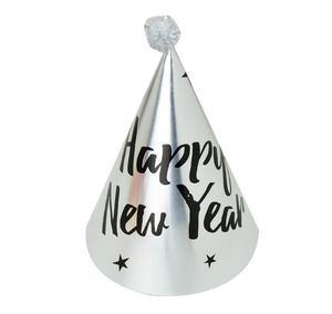 2019 New Gold Foli <span class=keywords><strong>happy</strong></span> new year paper party hats. - Product Image 3