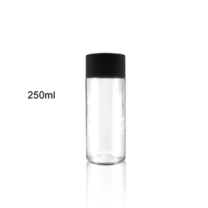 Bouteille d'<span class=keywords><strong>eau</strong></span> en verre transparente de style <span class=keywords><strong>Voss</strong></span> de 250 ml, vente en gros - Product Image 5
