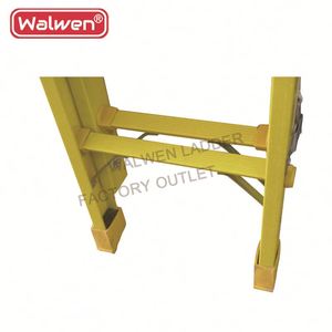 Xách tay thang mua trực tuyến bước thang thang phân 6 m tecescopic sợi thủy tinh mở rộng móc thang - Product Image 5