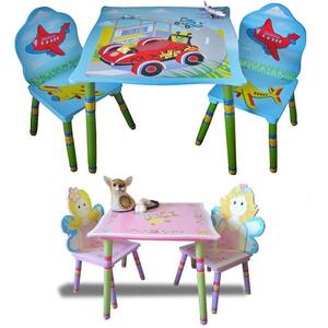 Table <span class=keywords><strong>d</strong></span>'école en bois pour enfants, chaise, meubles féerique - Product Image 2