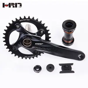 AZ9-AS320 Bicycle parts for mtb aluminum alloy 175mm single speed cheap bicycle crank set