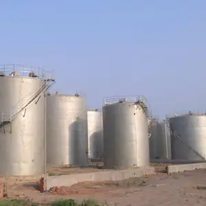 Réservoir de stockage de pétrole brut de 60000 litres, haute qualité, bon prix