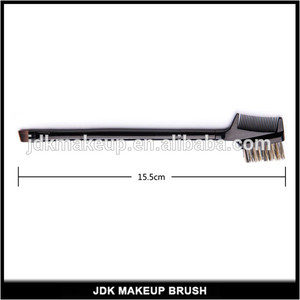 Venta caliente nuevo estilo doble cepillo de los ojos <span class=keywords><strong>con</strong></span> La Ceja peine y delineador de ojos cepillo del <span class=keywords><strong>maquillaje</strong></span> - Product Image 2
