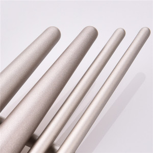 Kit di pennelli per trucco vegano 14 Set di pennelli per trucco in legno color oro Champagne di lusso di qualità professionale Logo personalizzato - Product Image 4