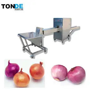 Industrial Onion Skin Peeling Machine/Onion Roots Cutter/Onion Peeler
