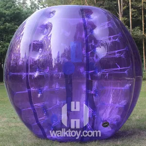 Hola alta calidad 1,0mm TPU/0,8mm PVC humanos bola burbuja de fútbol inflable bola burbuja de fútbol, bola de la para la venta
