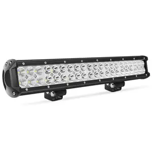 Grosir lampu led bar banjir spot beam-Lampu Sorot Mobil Universal, Lampu Sorot Kombo 126W LED 20 Inci untuk Mobil