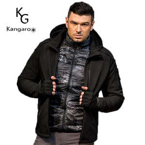 Al aire libre a prueba de viento cálido chaquetas de camuflaje los hombres chaqueta abrigo táctico Soft Shell chaquetas - Product Image 2