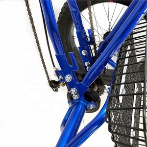 Nuovo Modello di <span class=keywords><strong>Triciclo</strong></span> a Tre Ruote / <span class=keywords><strong>Triciclo</strong></span> per Adulti a Buon Prezzo con Bauletto / Bici da Carico Più Popolare con Portapacchi Posteriore - Product Image 5