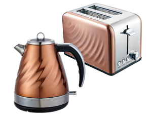 Retro Waterkoker En Broodrooster Set Huishoudapparaat 2 Slice Broodrooster Sandwich Broodrooster Waterkoker - Product Image 2