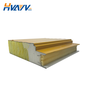Alta densidad de lana de vidrio a prueba de fuego pared sándwich <span class=keywords><strong>panel</strong></span> resistente al fuego a prueba de agua de lana de vidrio de <span class=keywords><strong>panel</strong></span>/hoja/placa la pared exterior - Product Image 4