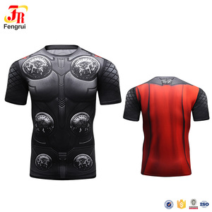 Nueva llegada Capitán América. <span class=keywords><strong>el</strong></span> soldado de invierno Marvel ropa para hombre 3D camiseta deporte desgaste - Product Image 4