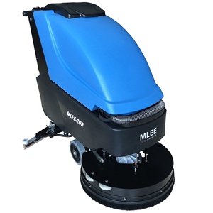 Machine de nettoyage de sol industriel mele20bt, nettoyeur de sol à batterie rotative, nettoyage automatique de carrelages