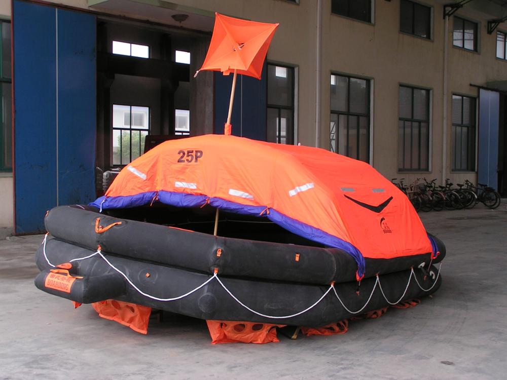 Life Rafts with 25 Person Capacity - Emergency Rescue