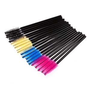 Barato al por mayor Multi colores desechable maquillaje herramientas desechables de pestañas cepillos cosméticos - Product Image 2