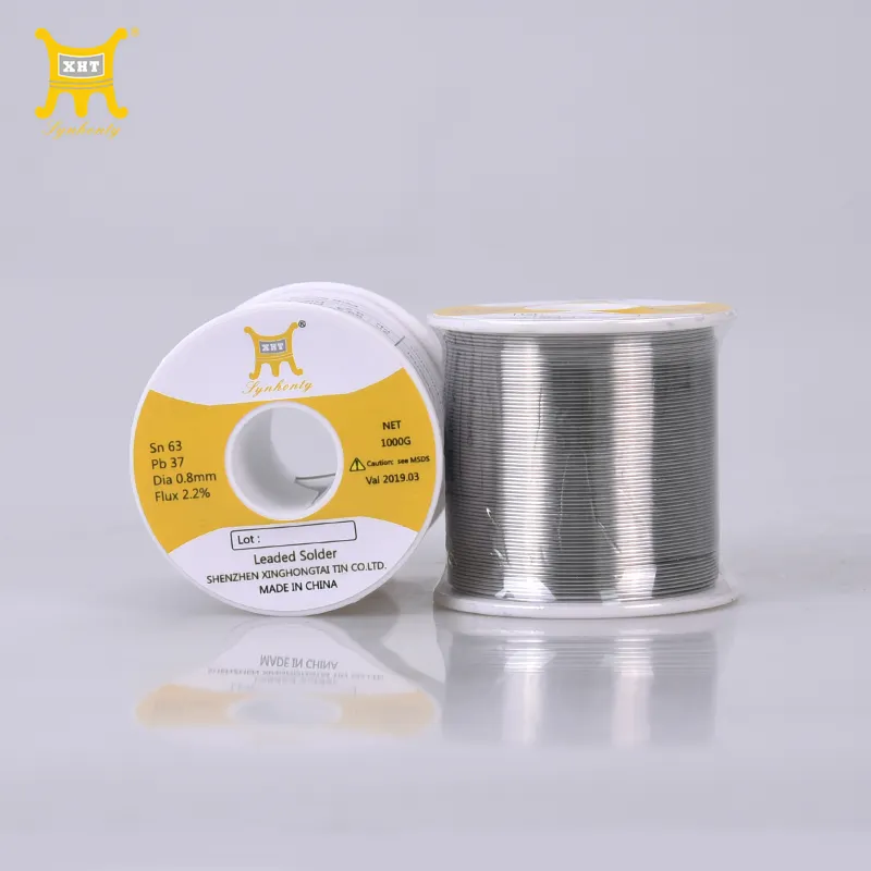 Factory Wholesale Less Residue High Purity Low Price Sn63/Pb37 6337 Solder Wire Xinghongtai