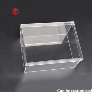 De alta calidad caja de acrílico transparente con <span class=keywords><strong>tapas</strong></span> para <span class=keywords><strong>la</strong></span> <span class=keywords><strong>tienda</strong></span> y supermercado - Product Image 4