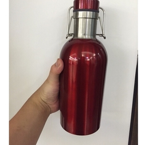 <span class=keywords><strong>Bar</strong></span> de doble pared 1L 32 oz 2L 64 oz cobre gruñones growler cerveza de <span class=keywords><strong>barril</strong></span> los contenedores de cerveza para venta de botellas - Product Image 6